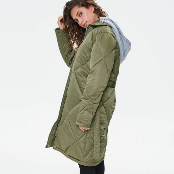 Forever 21 Puffer Jacket - Picture 2 of 8